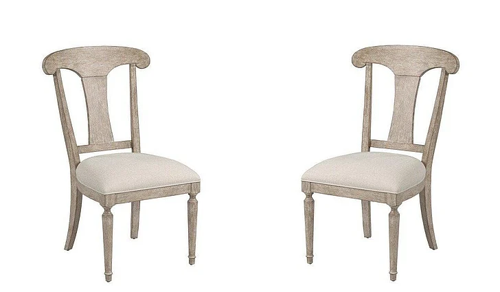 American Drew Cambric Maeve Wood Side Chair in Breve (Set of 2) 309-638B
