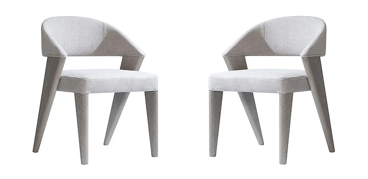 Bernhardt Interiors Forma Arm Chair (Set of 2) in Bluff 321544