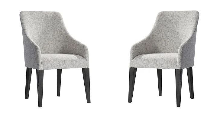 Bernhardt Prado Arm Chair (Set of 2) in Porcini 324X46B
