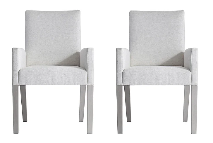 Bernhardt Stratum Arm Chair (Set of 2) in Mist 325548