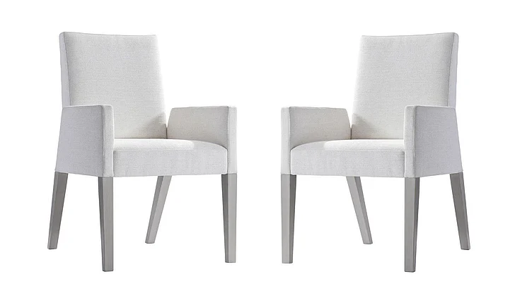 Bernhardt Stratum Arm Chair (Set of 2) in Mist 325X48