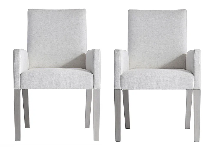 Bernhardt Stratum Arm Chair (Set of 2) in Mist 325X48