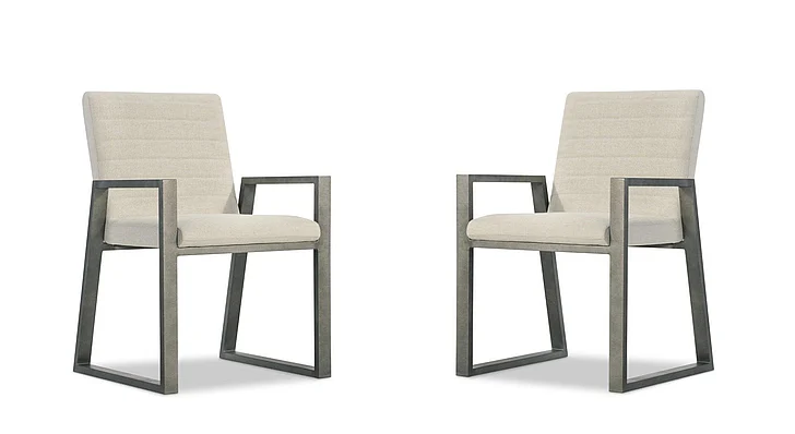 Bernhardt Tribeca Arm Chair in Barlow 333-542 (Set of 2) PROMO