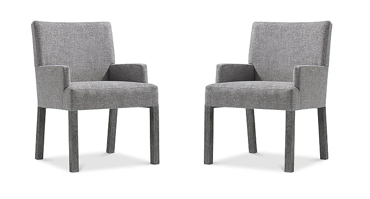 Bernhardt Menton Arm Chair in Sutton 352542 (Set of 2) PROMO CLOSEOUT