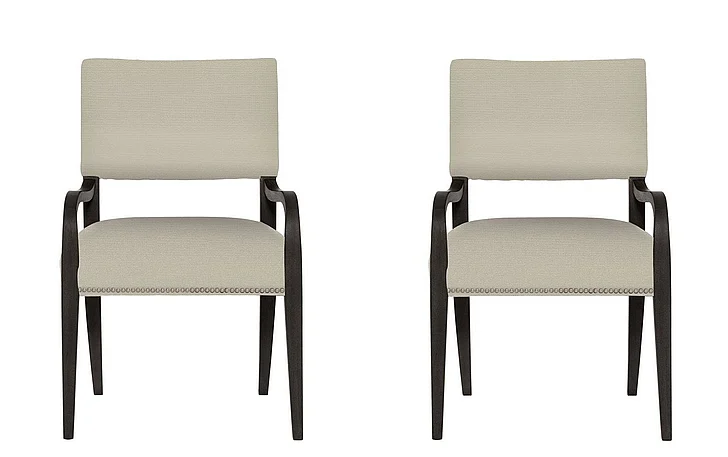 Bernhardt Interiors Moore Arm Chair (Set of 2) 353-522W