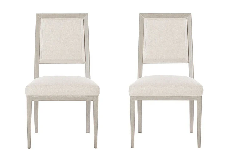 Bernhardt Axiom Side Chair (Set of 2) in Linear Gray 381-541 PROMO