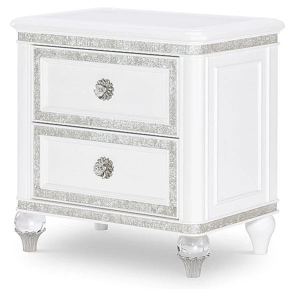 Legacy Classic Kids OMG 2 Drawer Nightstand with LED in Pearl Dust 3890-3100