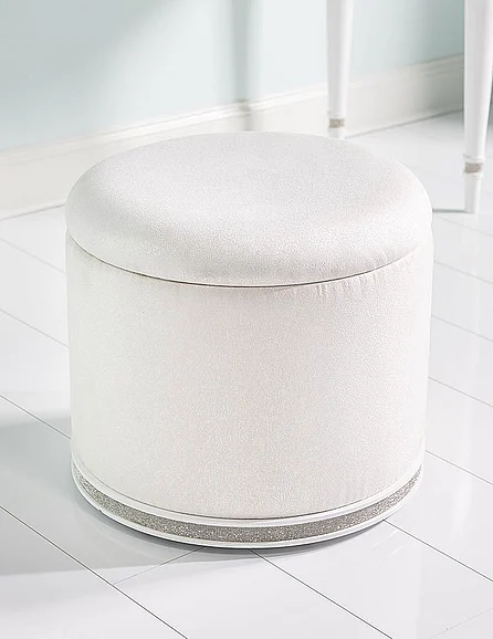 Legacy Classic Kids OMG Vanity Ottoman in Pearl Dust 3890-646