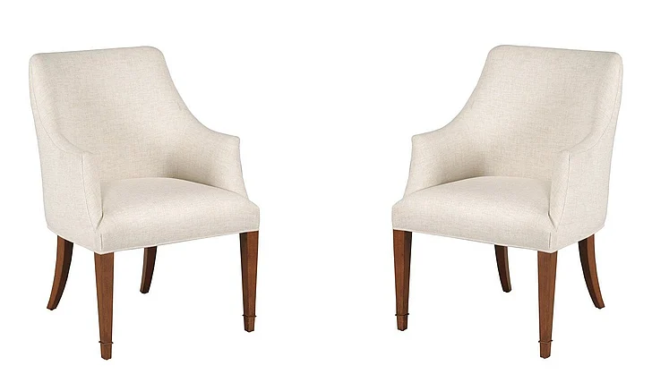 American Drew Addison Noell Arm Chair in New Classic 426-620 (Set of 2)