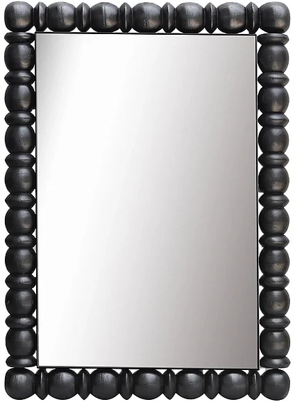Meridian Aubrey Mirror in Black 437Black-36M