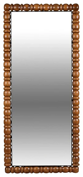 Meridian Aubrey Mirror in Brown 437Brown-65M