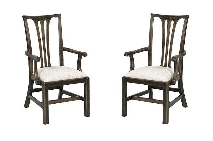Kincaid Bridgetown Fitts Arm Chair in Bridgetown Black (Set of 2) 487-623B