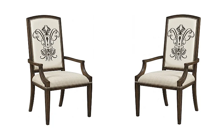 Hooker Furniture Rhapsody Insignia Arm Chair (Set of 2)