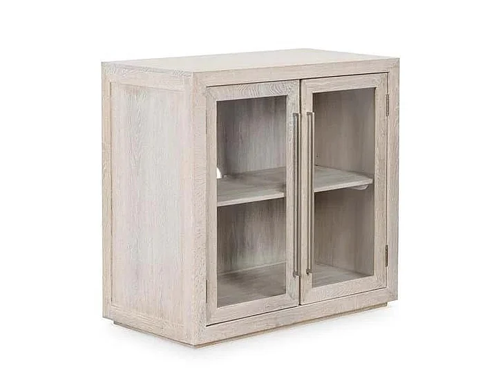 Classic Home Bradley 2 Drawer Cabinet in White 52010930 CLOSEOUT