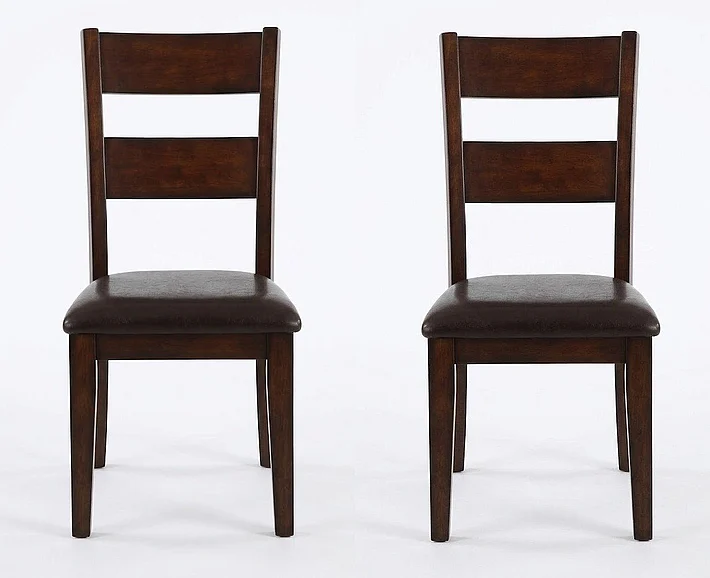 Homelegance Mantello Side Chair in Cherry (Set of 2)