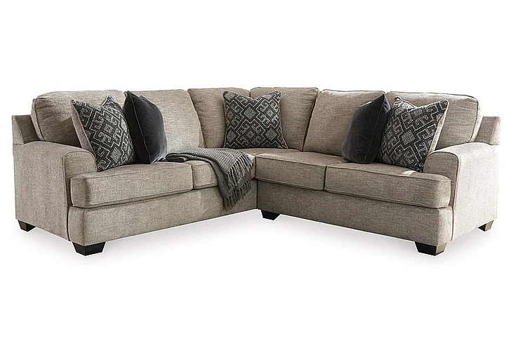 Bovarian 2-Piece Sectional in Stone 56103S3