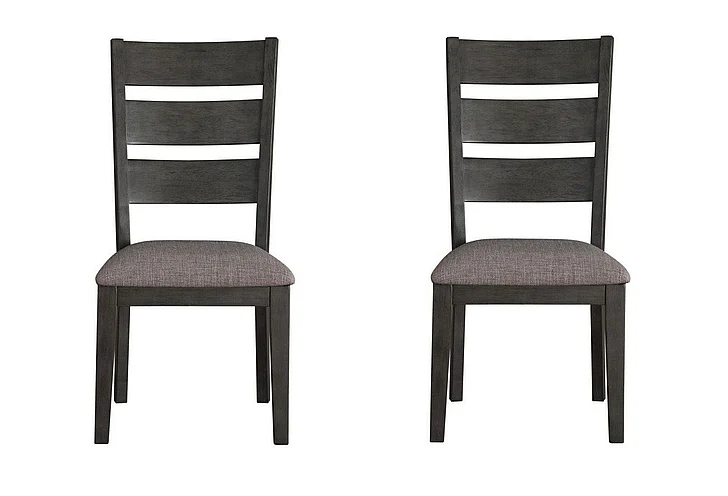 Homelegance Baresford Side Chair in Gray (Set of 2)