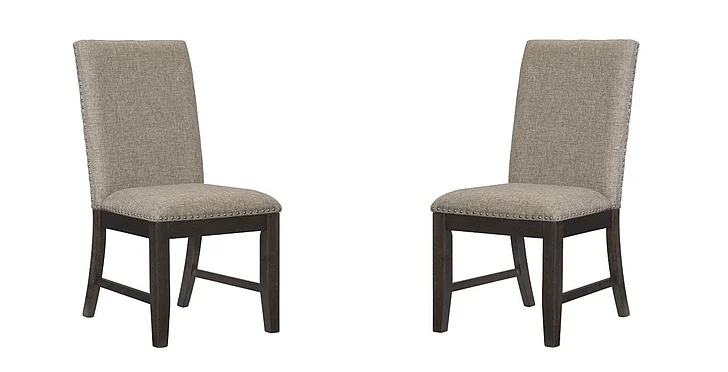 Homelegance Southlake Side Chair (Set of 2) in Wire Brushed Rustic Brown 5741S