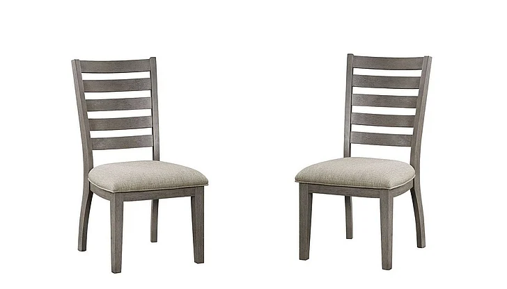 Homelegance Tigard Side Chair (Set of 2) in Cherry & Gray 5761GYS