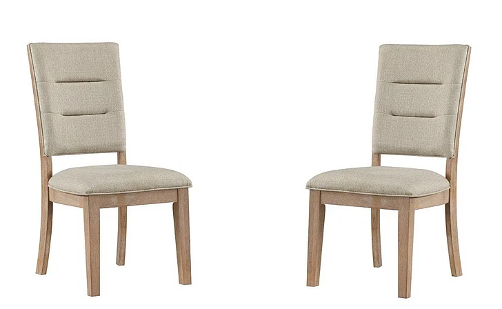 Homelegance Aberdeen Side Chair (Set of 2) in Light Oak 5848S