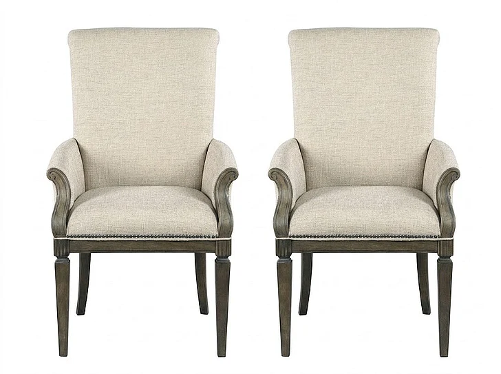 American Drew Savona Camille Upholstered Armchair (Set of 2) in Versaille 654-623C PROMO