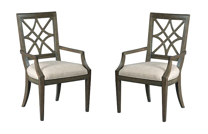 American Drew Savona Genieve Arm Chair (Set of 2) in Versaille 654-637C