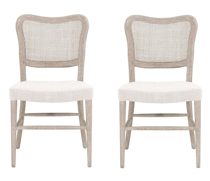 Essentials For Living Cela Dining Chair (Set of 2) in Bisque 6661.BISQ/NG