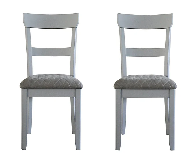 Acme Furniture House Marchese Side Chair in Pearl Gray (Set of 2) 68862