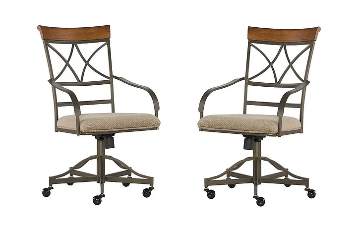 Powell Hamilton Swivel Arm Chair (Set of 2) 697-435