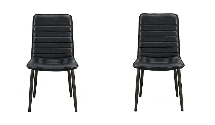 Acme Furniture Hosmer Side Chair in Black (Set of 2) 70422