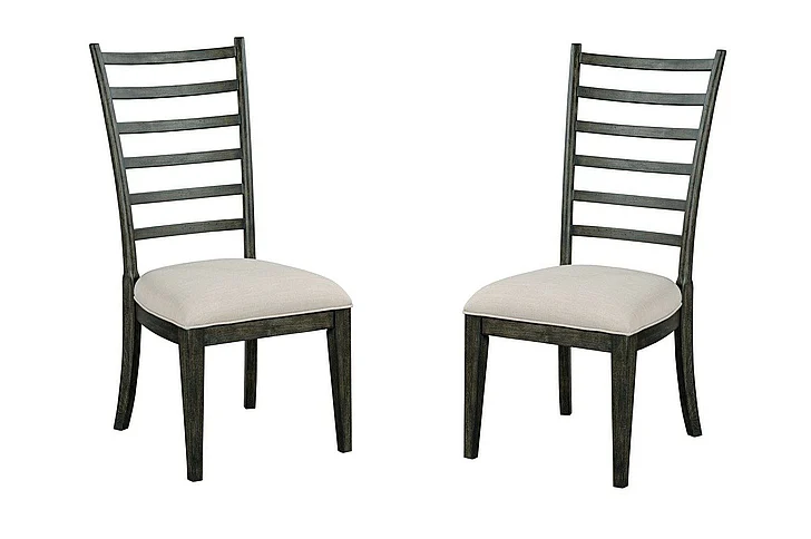 Kincaid Plank Road Oakley Side Chair in Charcoal (Set of 2) 706-636C