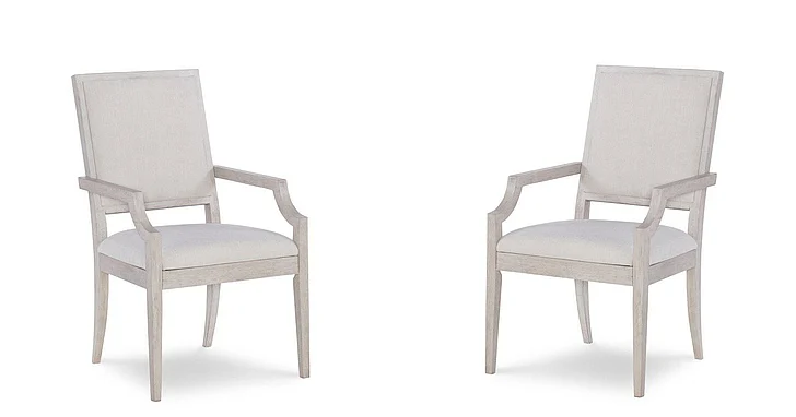 Rachael Ray Home Cinema Upholstered Arm Chair (Set of 2) in Shadow Grey 7200-141 KD