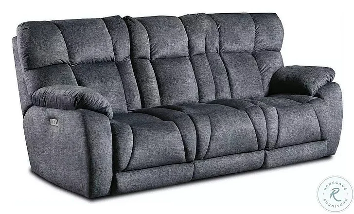 Southern Motion Wild Card Power Headrest Zero Gravity Reclining Sofa with USB in Charcoal 787-61P NL 214-14