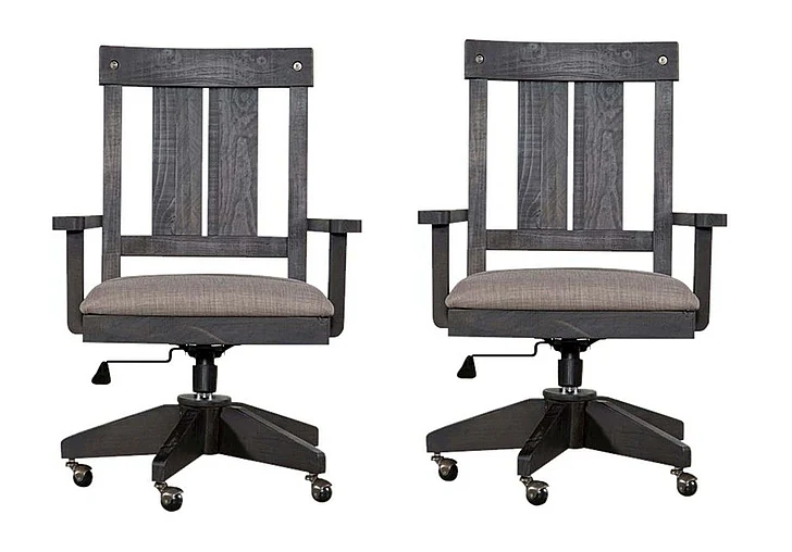 Modus Yosemite Solid Wood Arm Chair in Cafe 7YC915A (Set of 2)