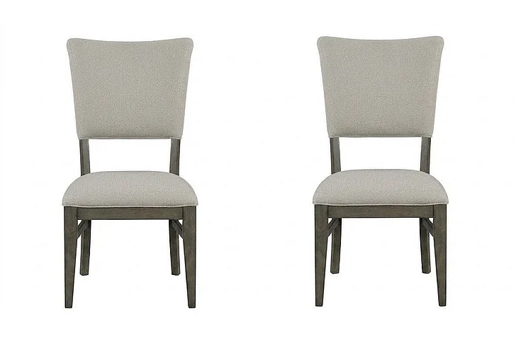 Kincaid Furniture Cascade Hyde Side Chair in Sable (Set of 2) 863-636