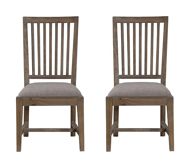 Modus Furniture Autumn Dining Chair in Flint Oak 8FJ866 (Set of 2)