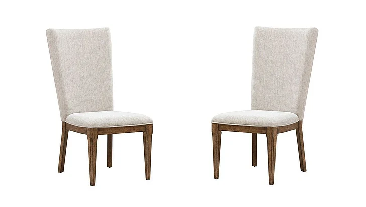 Liberty Furniture Carolina Park Uph Side Chair (Set of 2) in Amber Brown 930-C6501S