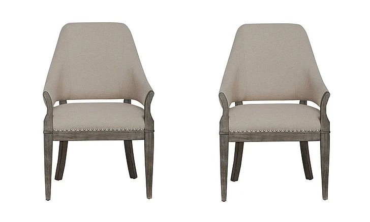 LIberty Furniture Westfield Uph Arm Chair (Set of 2) in Havana Brown 944-C9001A