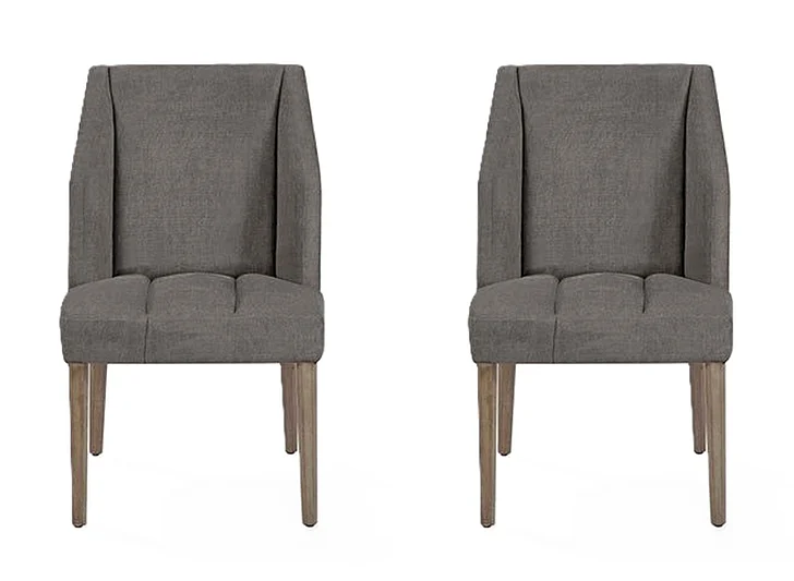 Modus Crossroads Brodie Chair in Grey Denim 9LBH63B (Set of 2)