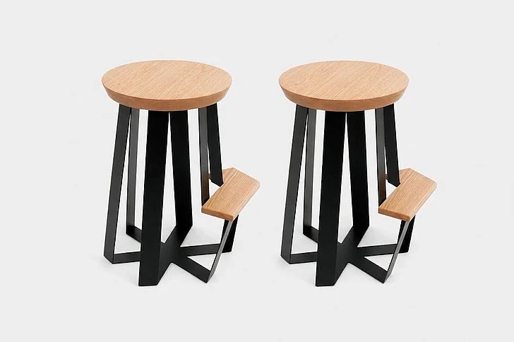 Artless Furniture ARS Oak Counter Stool (Set of 2)