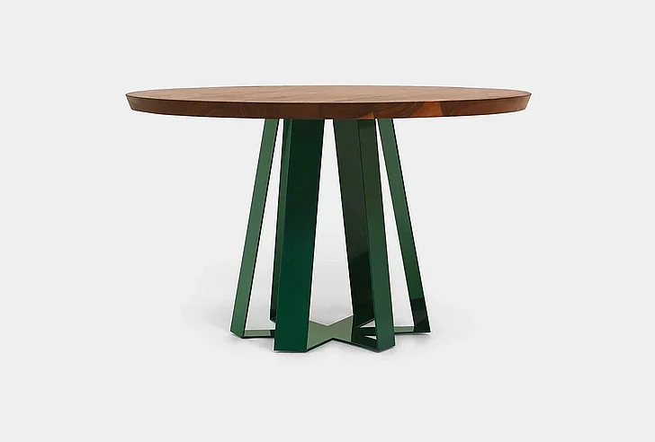 Artless Furniture ARS XL 36 Walnut Table Top in Green