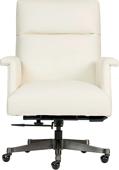 Aspenhome Skylar Executive Chair in Luxe White A11-3681