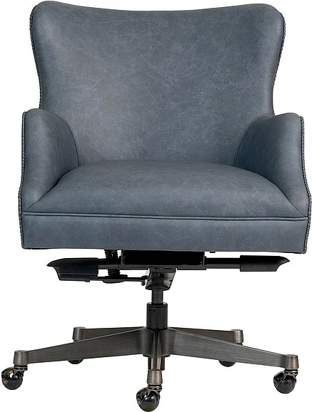Aspenhome Blake Executive Chair in Venetian Blue A16-3681