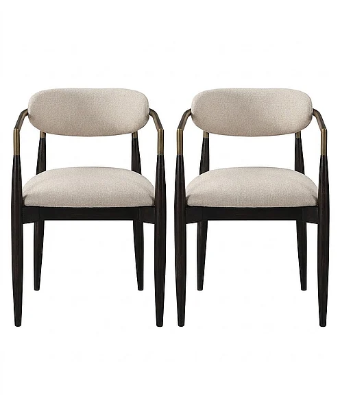 ACME Jaramillo Side Chair in Black DN02142 (Set of 2)