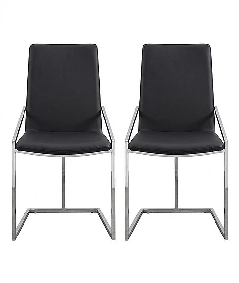 ACME Kameryn Side Chair in Gray DN02235 (Set of 2)