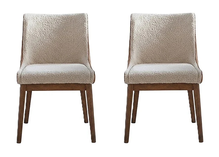 ACME Ginny Side Chair in Brown DN02308 (Set of 2)