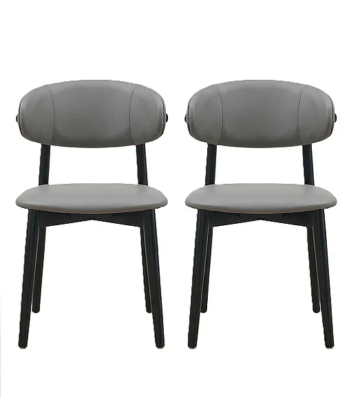 ACME Lanae Side Chair in Black DN02365 (Set of 2)