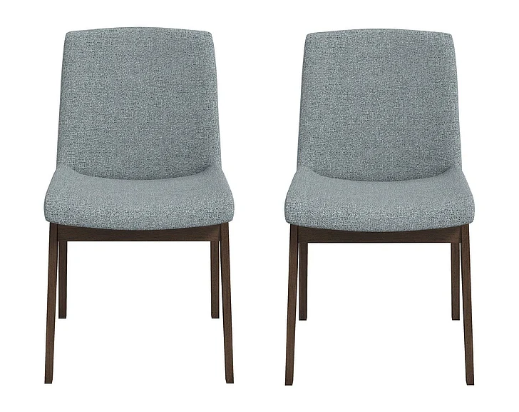 Ashcroft Crystal Dining Chair (Set of 2, Light Grey) DCH00901702