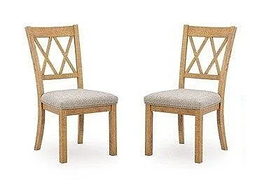 Havonplane Dining Chair (Set of 2) in Brown D773-01