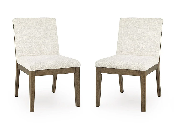 Marxmore Dining Chair (Set of 2) in Beige/Brown D863-01